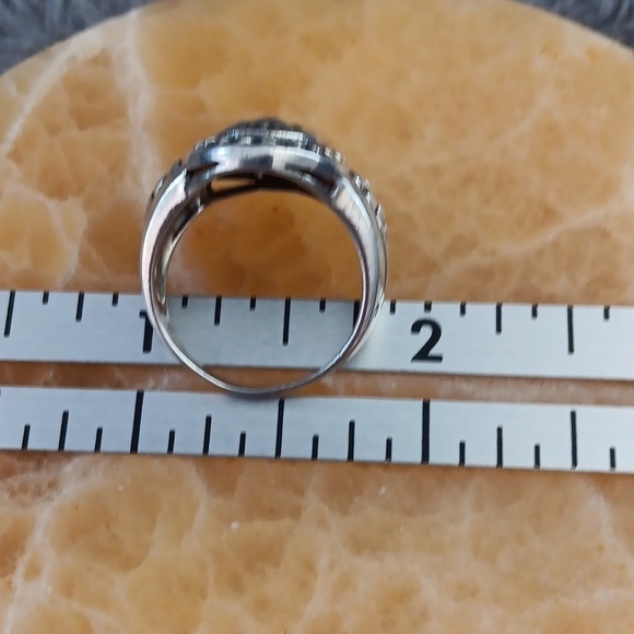 925 NF Signed Silver Sun Ring - Picture 6 of 13